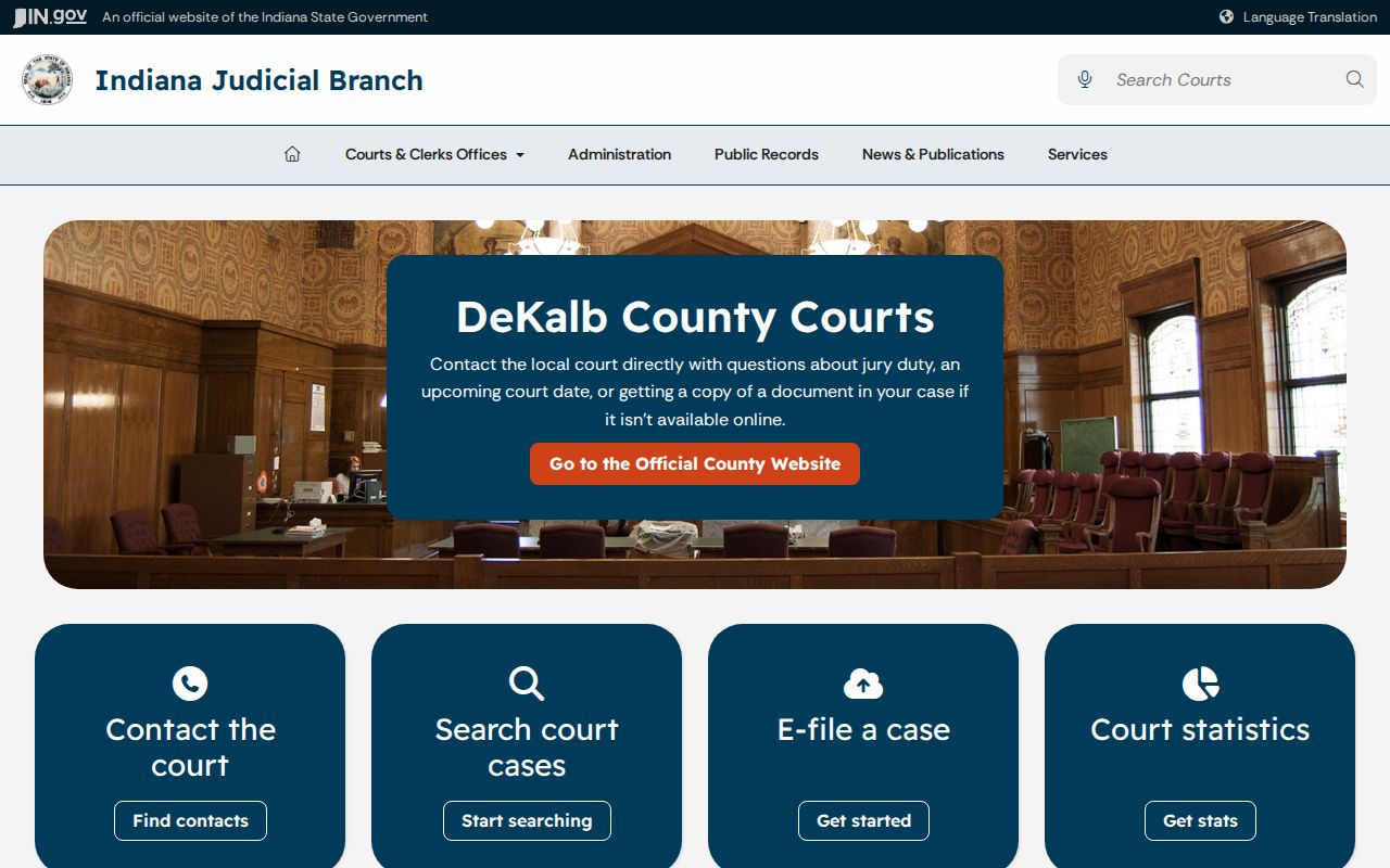 DeKalb County active warrant court information